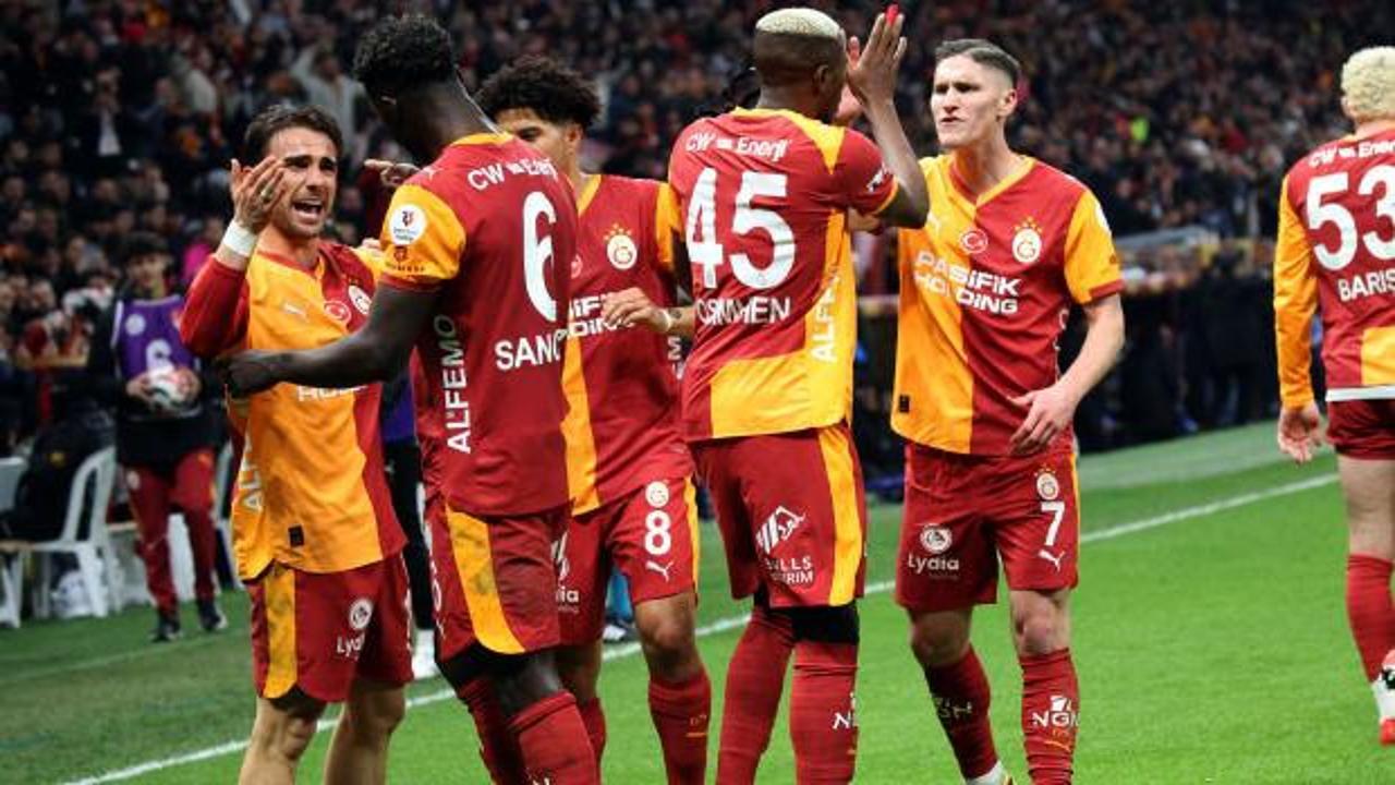 Galatasaray evinde yenilgiyi unuttu