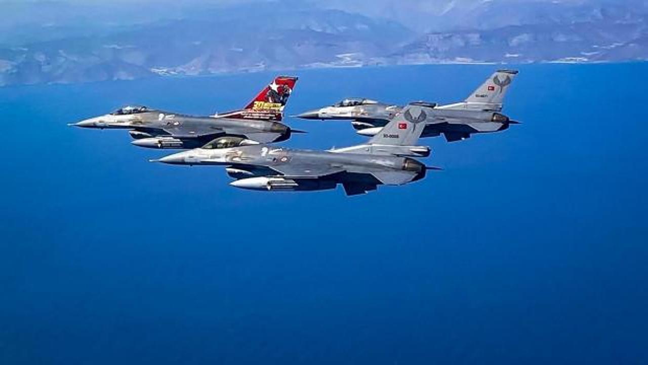 F-16'lar Kıbrıs'a doğru havalanmıştı: Emekli Tümam…