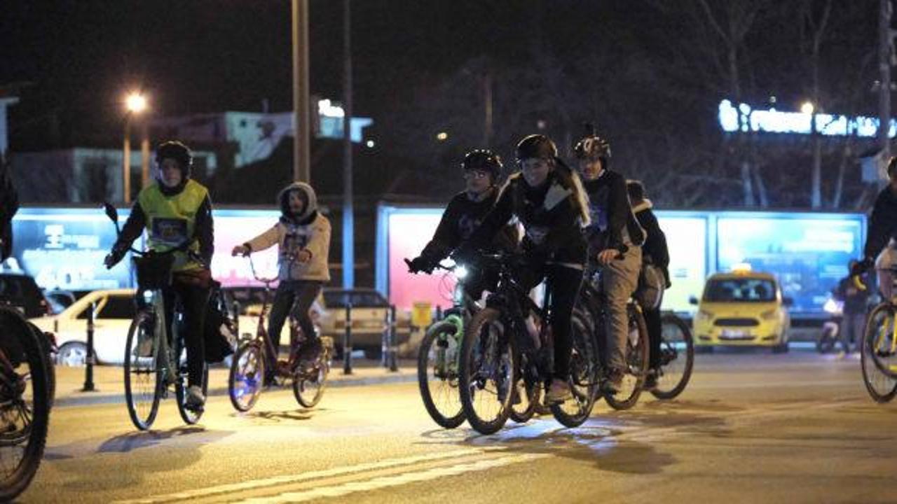 Konya’da yüzlerce kişi ramazanda pedal çevirdi