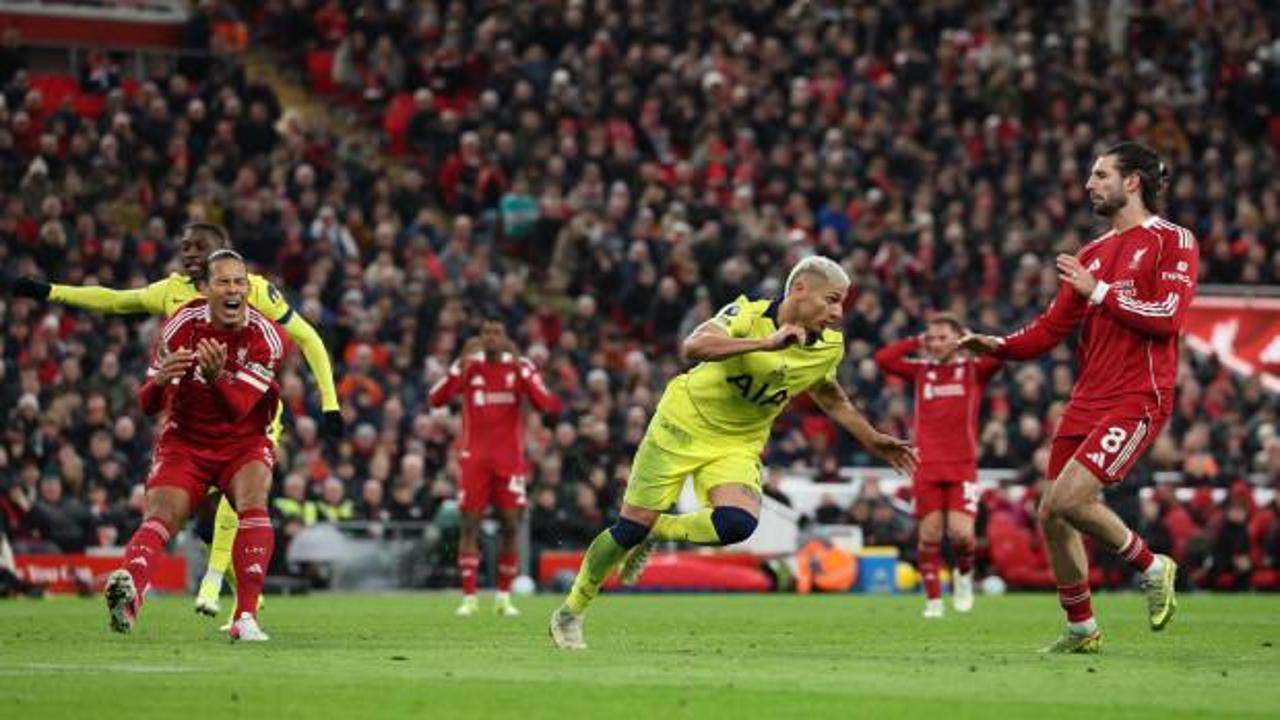 Liverpool, Tottenham'a son dakikada takıldı