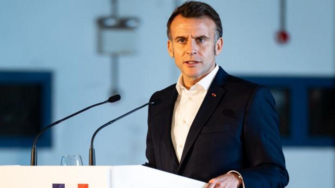 Macron: Hiç kimseye karşı savaşta değiliz