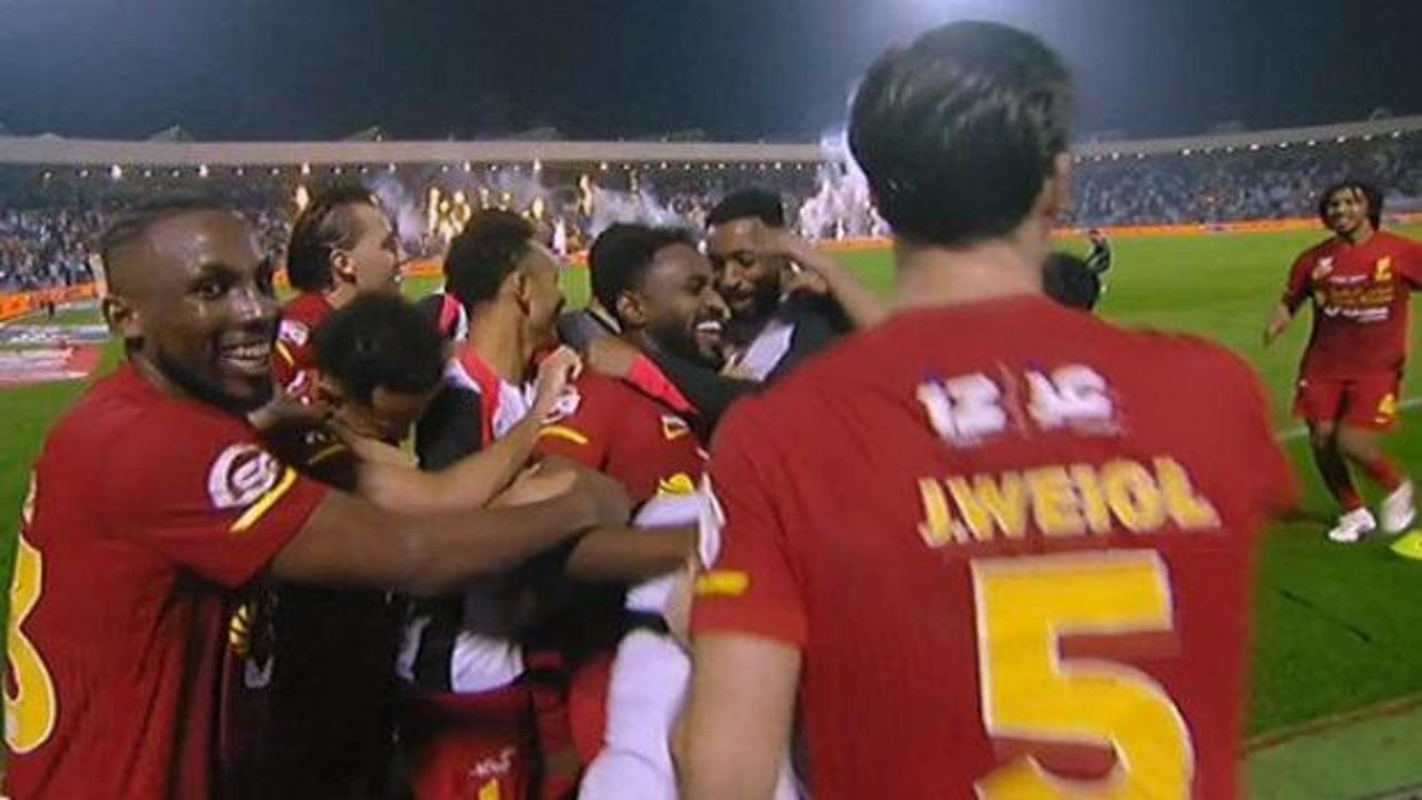 Mucize geri dönüş! 90+1'de 2-1 olan maçı 90+9'da 3-2 kazandılar