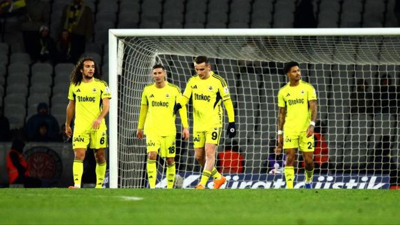 67 yıl sonra gelen mağlubiyet! Fenerbahçe'nin namağlup unvanı gitti