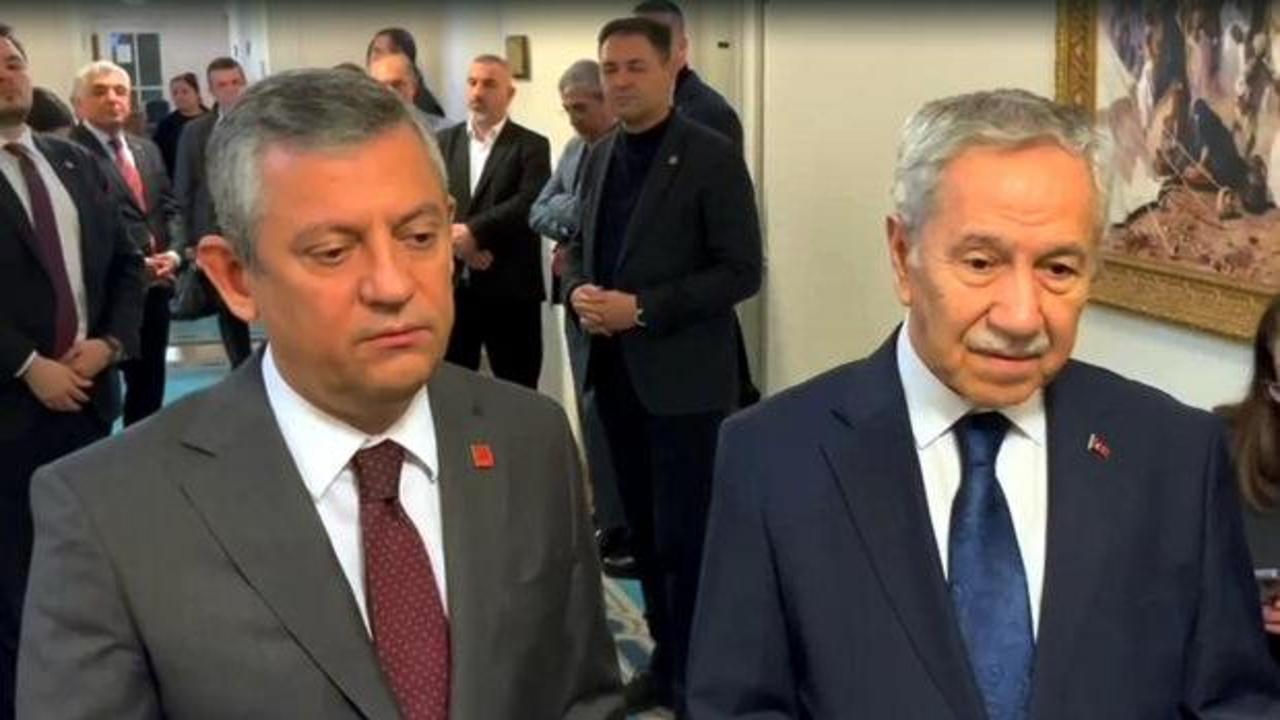 Özgür Özel'den Bülent Arınç'a ziyaret