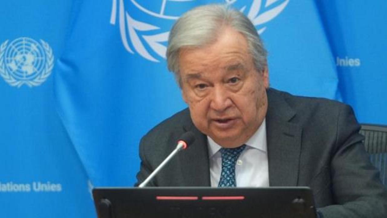 Guterres'den flaş Lübnan açıklaması: 'Halk savaşa sürükleniyor'