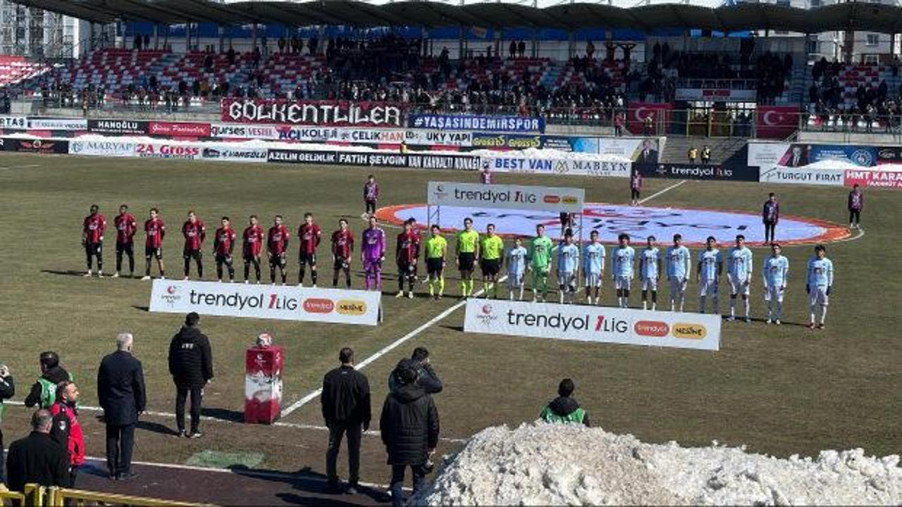 TFF 2. Lig'e düşen takım 1. Lig'de tek golle kaybetti