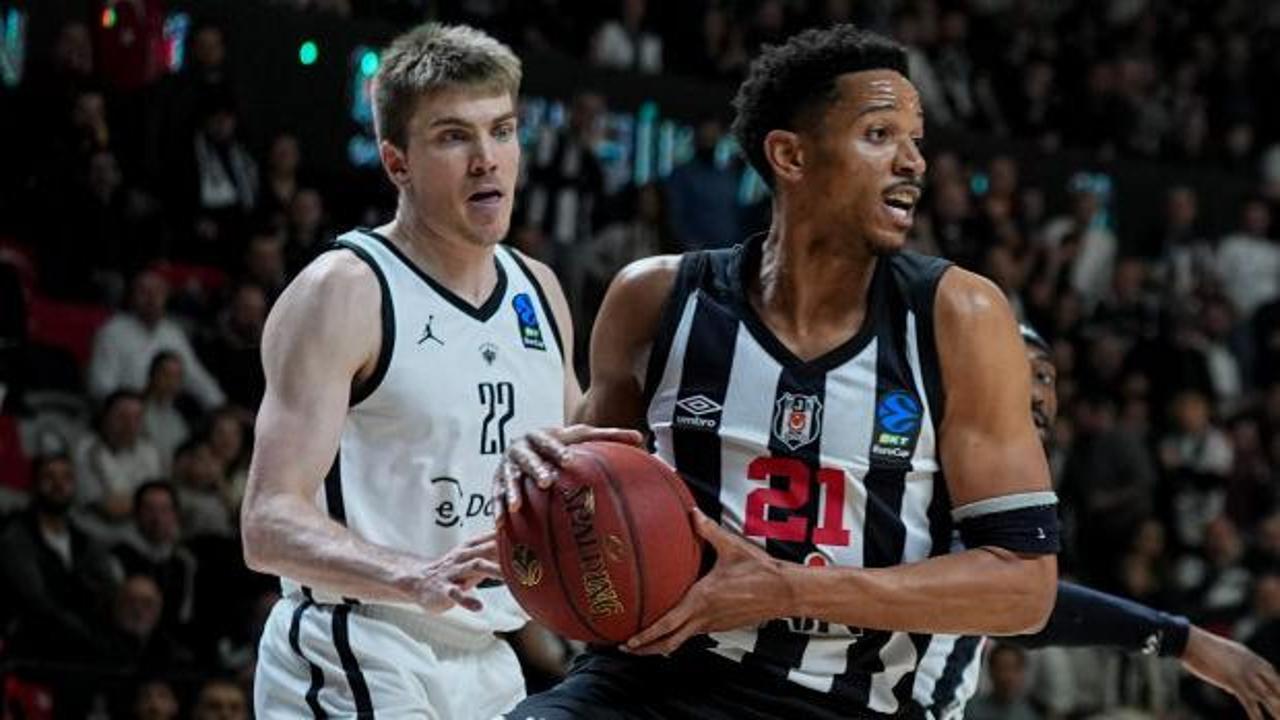 Avrupa'da T&uuml;rk derbisi! Beşiktaş bir sayı farkla yarı finale y&uuml;kseldi