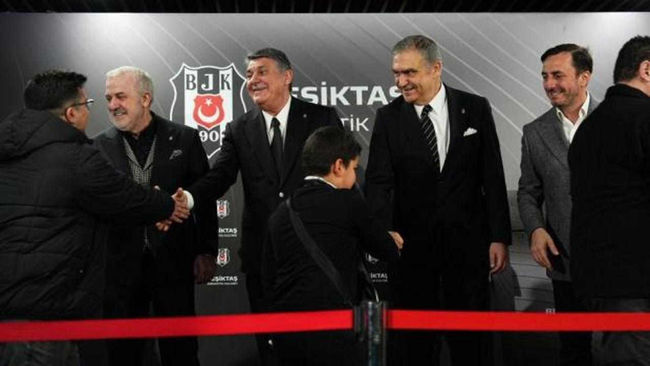Beşiktaş'ta geleneksel bayramlaşma töreni yapıldı