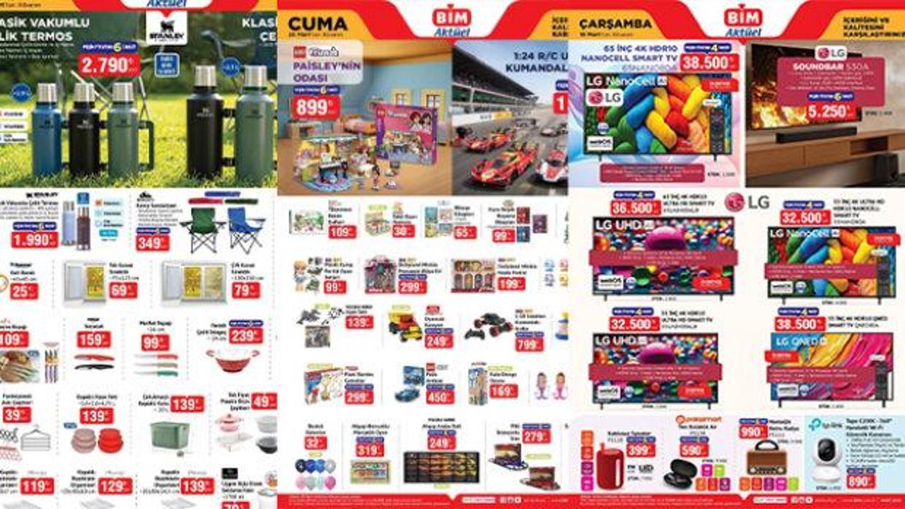 BİM AKTÜEL 18-20 MART 2026 | Bim'de bu hafta neler var? Stanley Termos, Katlanabilir Bisiklet, Lego...