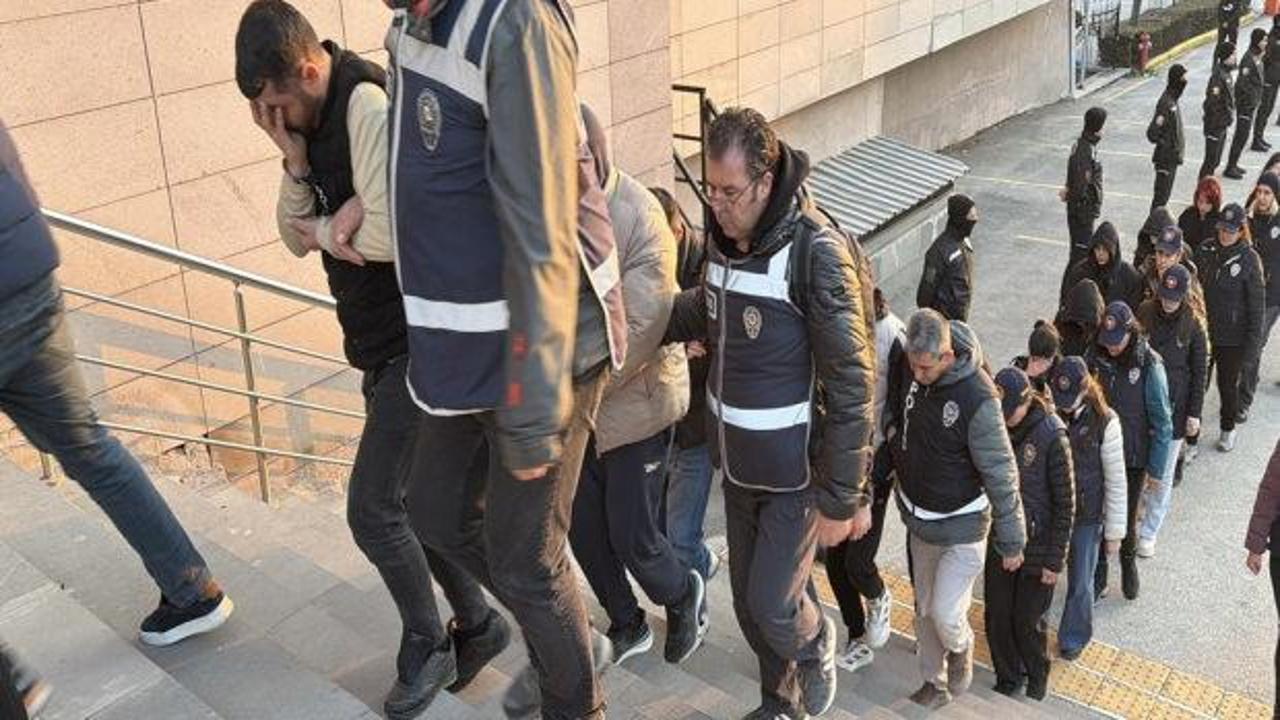 Eskişehir merkezli yasa dışı bahis ve dolandırıcılık operasyonunda 32 tutuklama