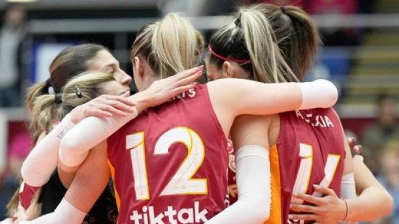 Galatasaray Kadın Voleybol Takımı CEV Kupası'nda finale y&uuml;kseldi!