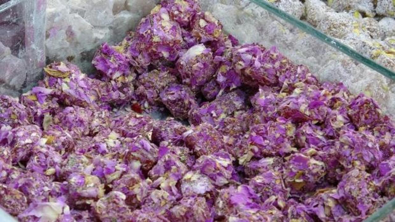 Gül lokumuna bayram öncesi yoğun talep