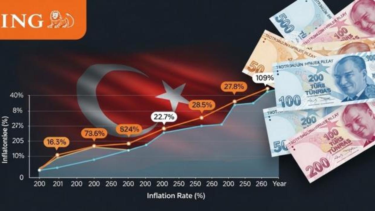 ING Bank'tan yeni Türkiye senaryosu: Enflasyon tahminini değiştirdi