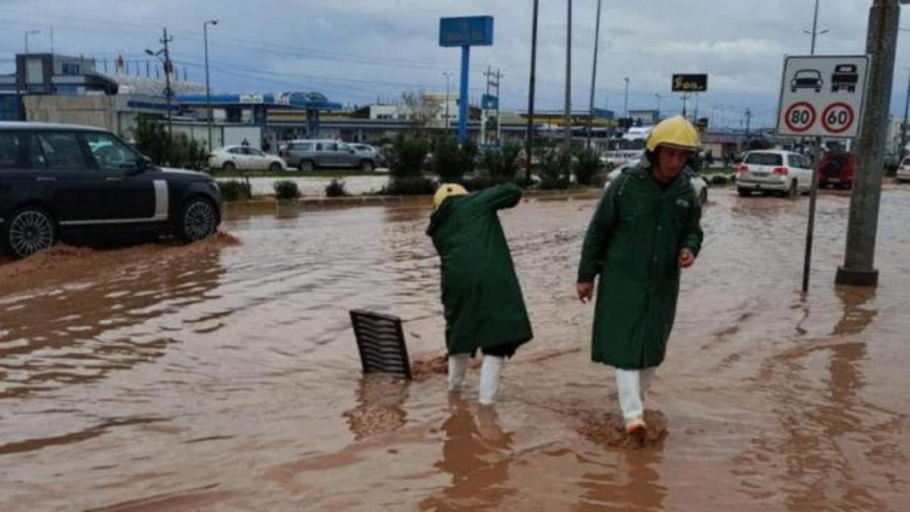Irak’ta sağanak sele neden oldu: 50 ev su altında kaldı