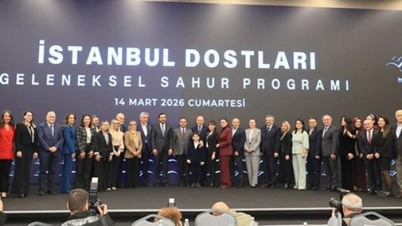 İş dünyası temsilcileri İstanbul Dostları Sahur Programı'na katıldı