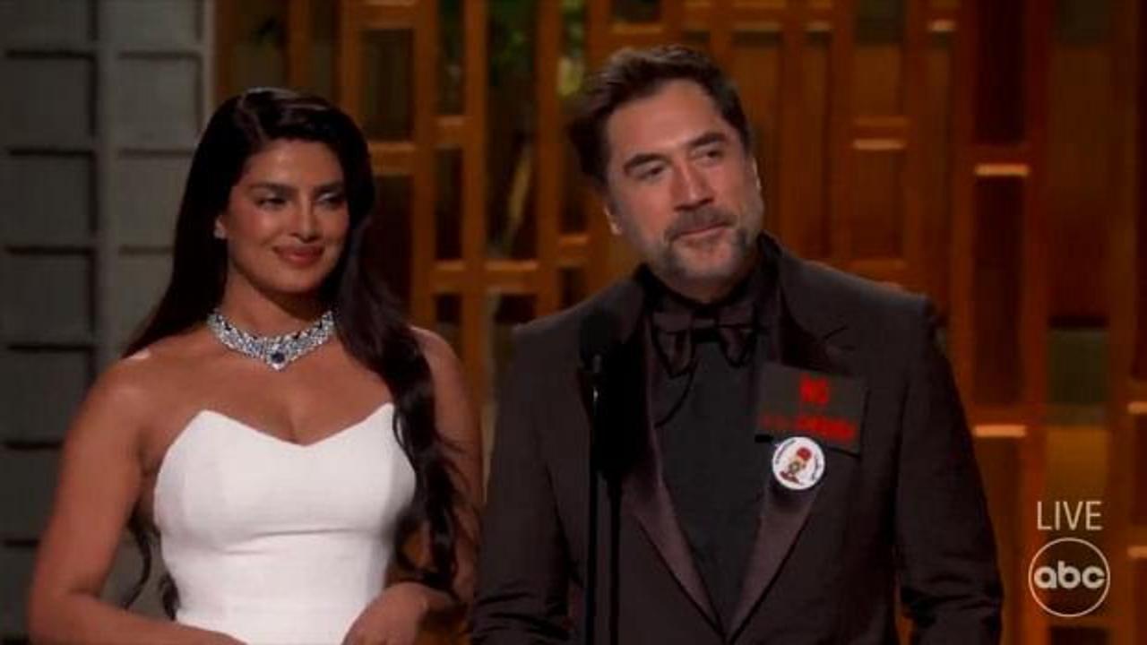 İspanyol Javier Bardem’den kırmızı halıda savaşa hayır ve özgür Filistin mesajı