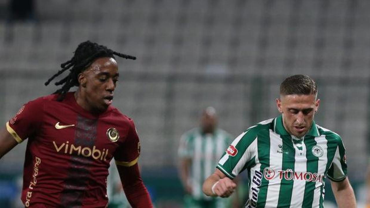 Konyaspor-Gen&ccedil;lerbirliği! CANLI| İlk yarı sona erdi