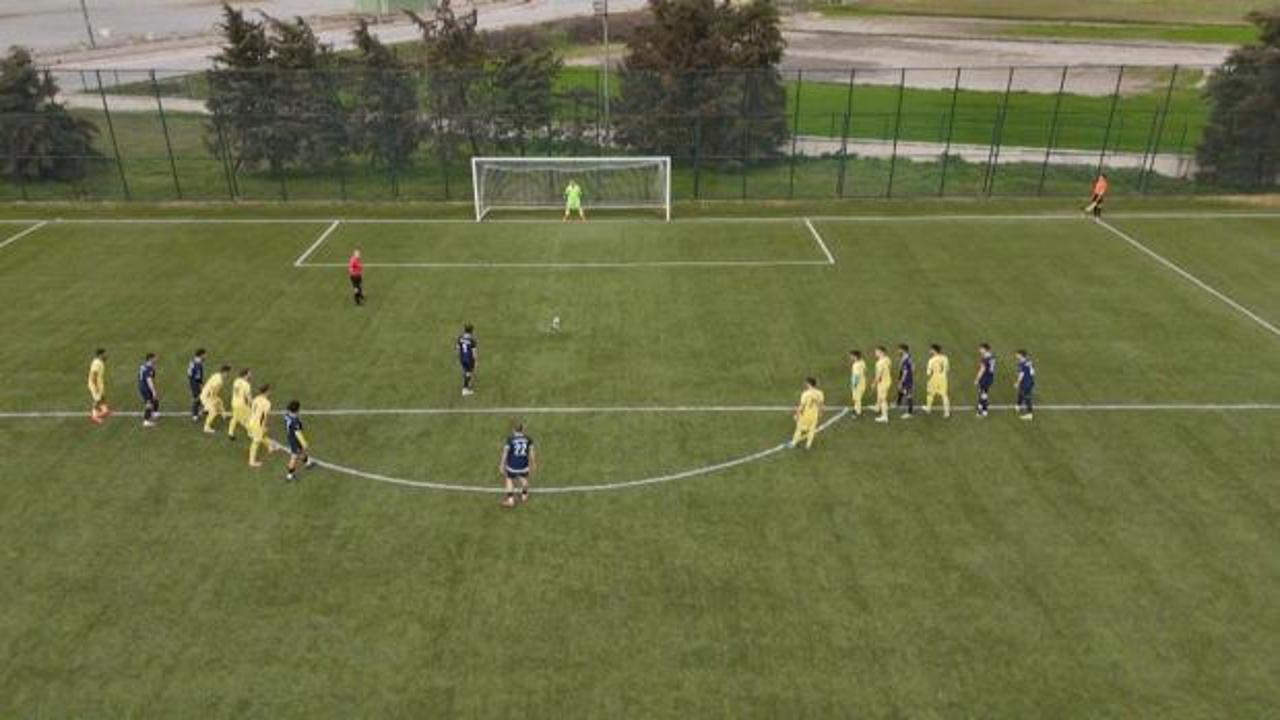 Maç iki saniye sürdü! Tek penaltı için 226 kilometre yol gittiler