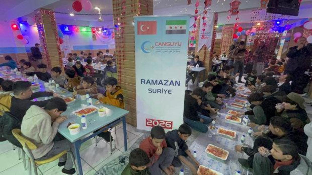 Ramazan'ın Bereketi Afrin'de Yetim Sofralarında Bu…