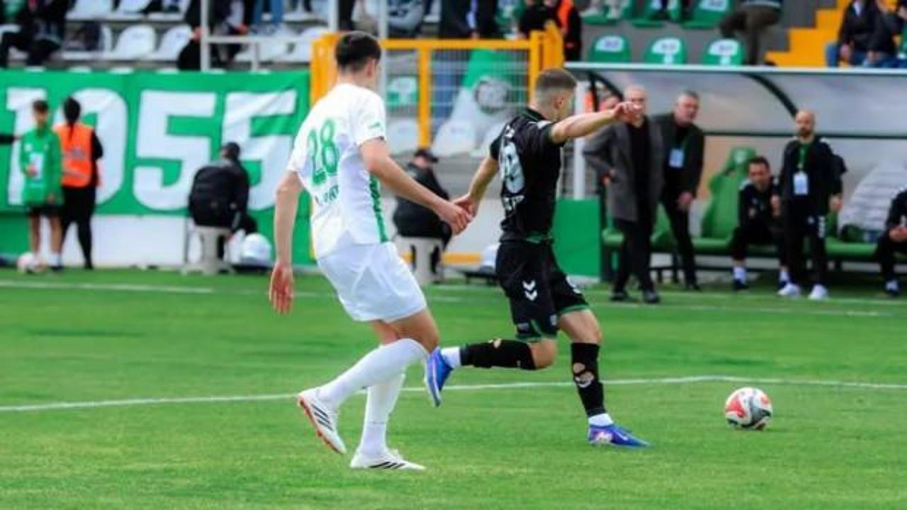 Sakaryaspor'un 4 maçlık serisini Serikspor bitirdi