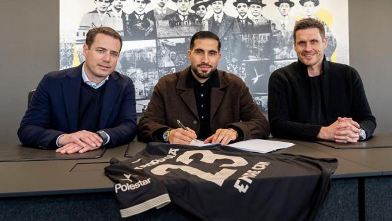 Süper Lig ekipleriyle anılıyordu! Emre Can'dan 1 yıllık imza