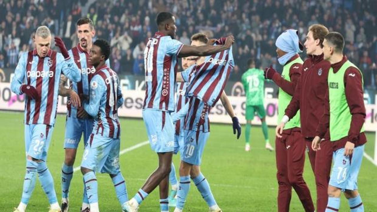 Trabzonspor maçlarını tek farkla kazanıyor!