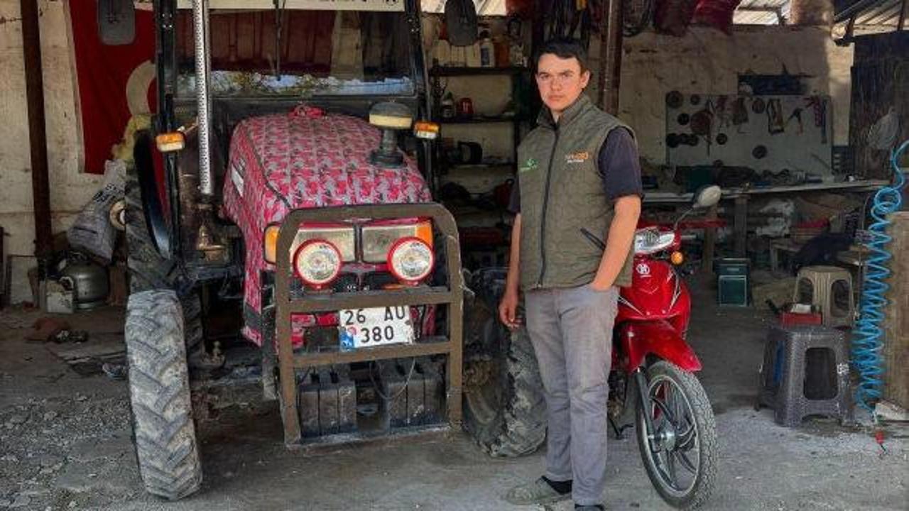 Trakt&ouml;r&uuml; temizlerken feci şekilde can verdi!