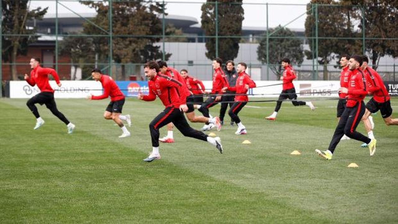 A Milli Takım'da Kosova mesaisi başladı