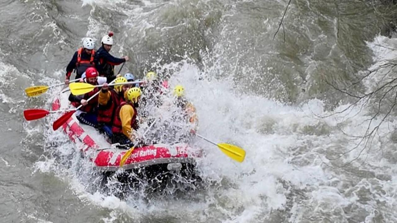Melen Çayı'nda Rafting Sezonu Başladı