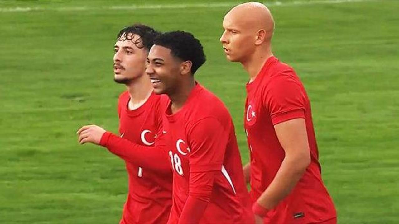 Babası Türk annesi Afrikalı! Milli Takım'ın yeni yıldızı ilk maçında şov yaptı