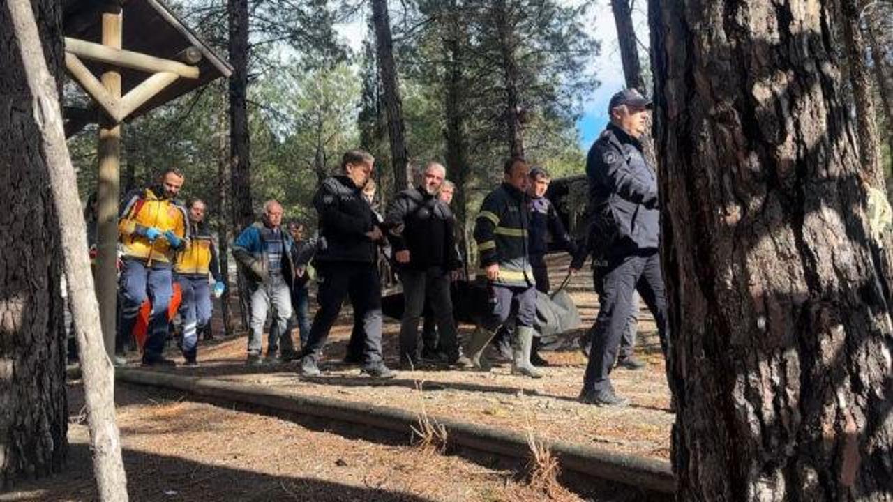 Ormanlık alanda dehşet: Yürüyüş yaparken cesetle karşılaştılar