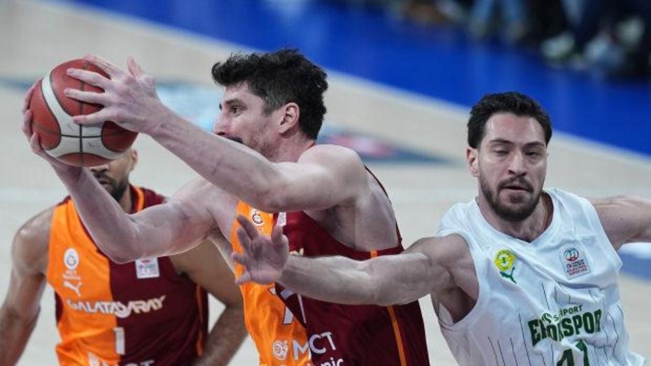 Galatasaray Erokspor deplasmanında tek farkla galip!