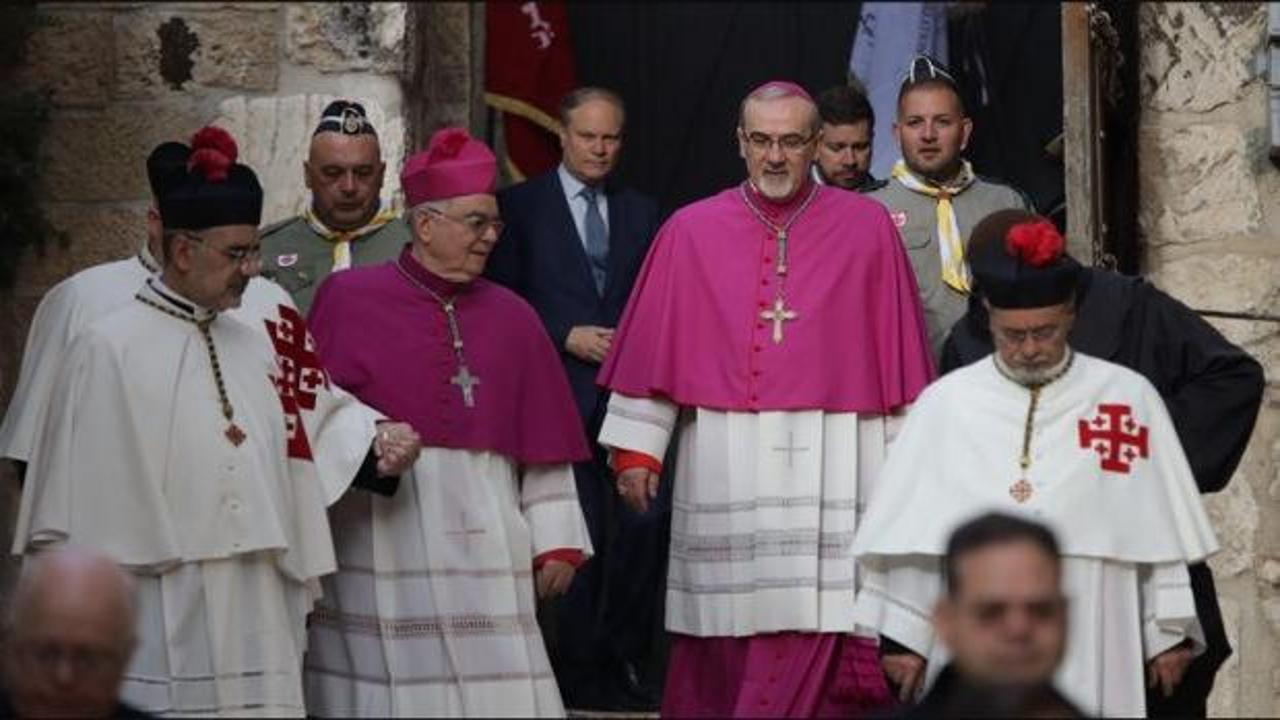Kudüs'te Hristiyan ayinine İsrail engeli! Kilise liderlerinin katılımı engellendi
