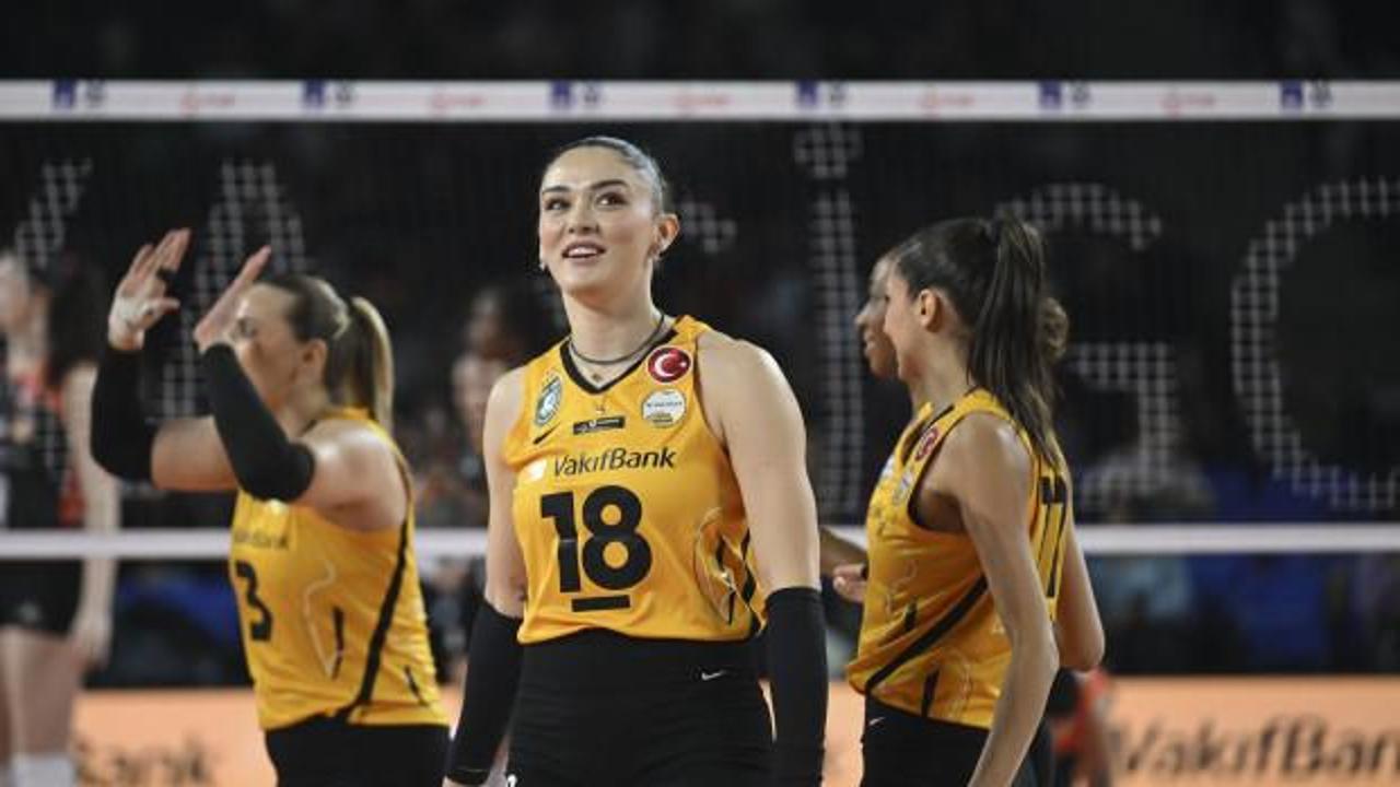 Kupe Voley'de şampiyon VakıfBank!