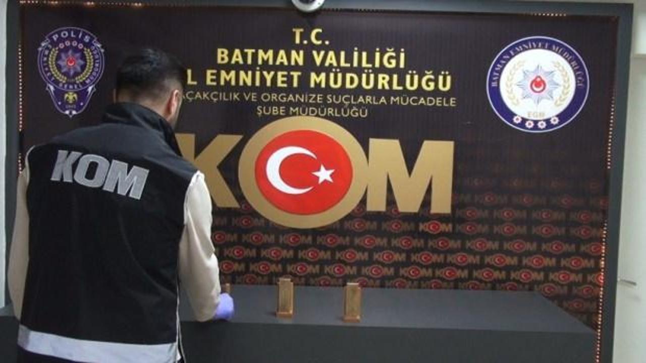 Makedonya ekibinin başkanı Batman'da kaçak altınla yakalandı!