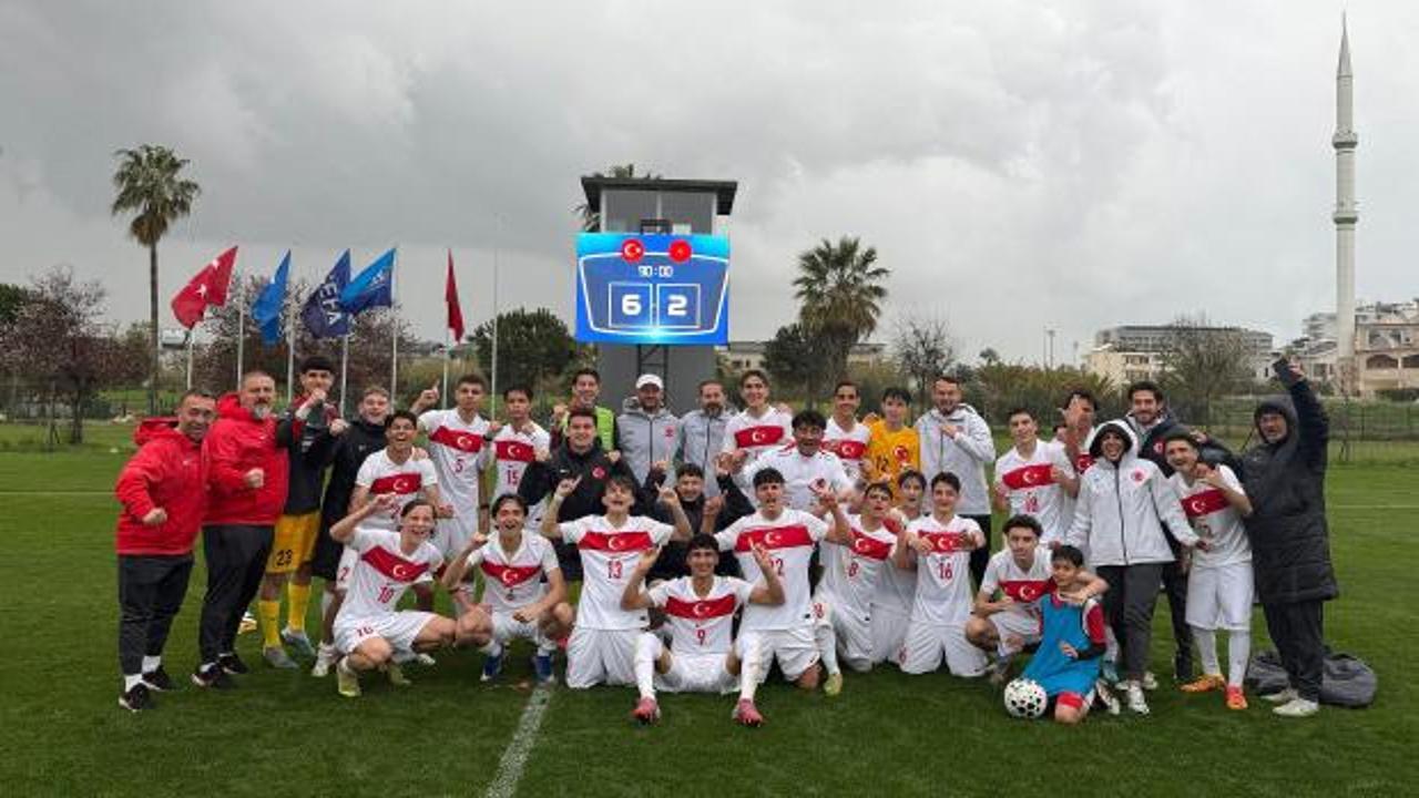 Dünya devinde oynayan 16'lık Türk yıldız milli maça damga vurdu! 5 golde imzası var