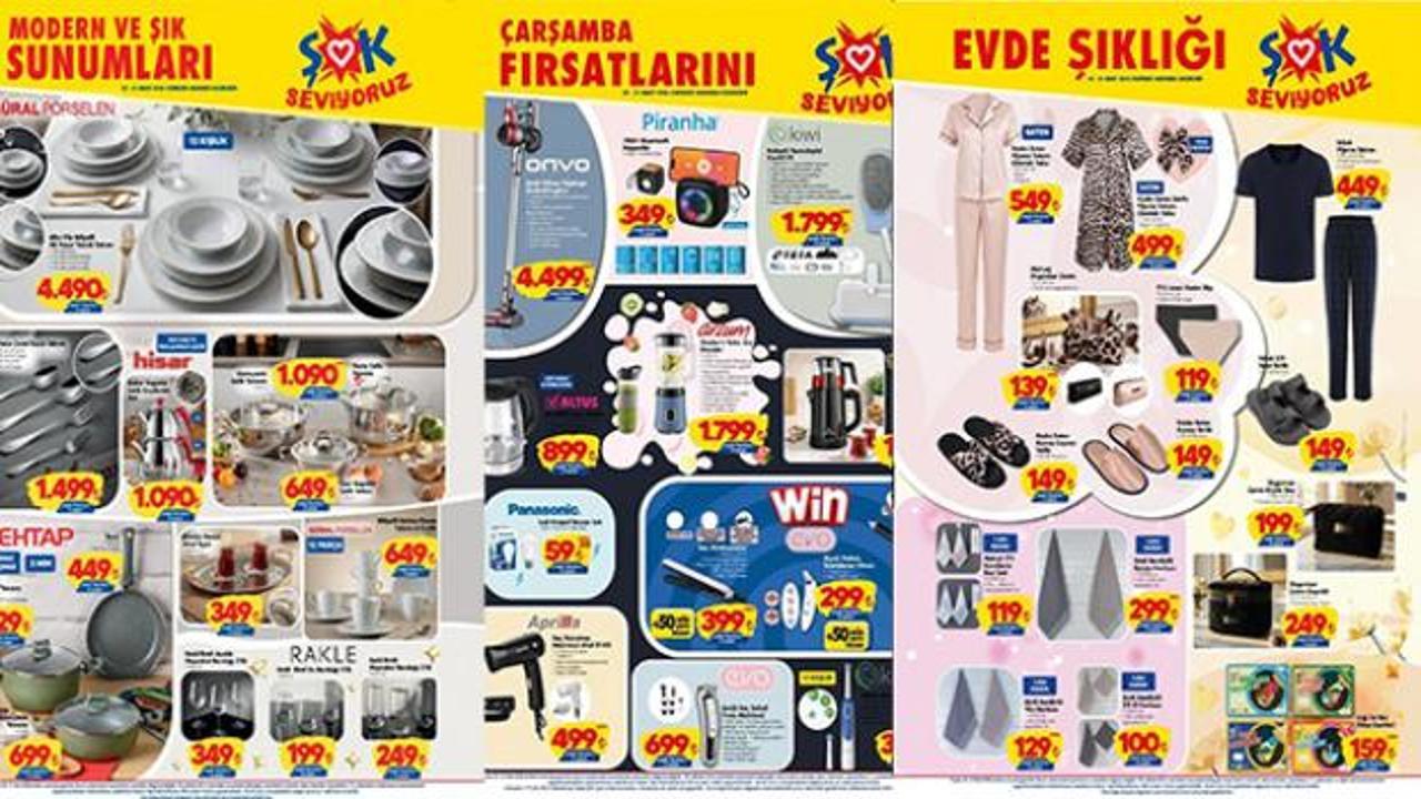 ŞOK Aktüel Kataloğu | 25-31 Mart ŞOK indirimli ürünler listesi