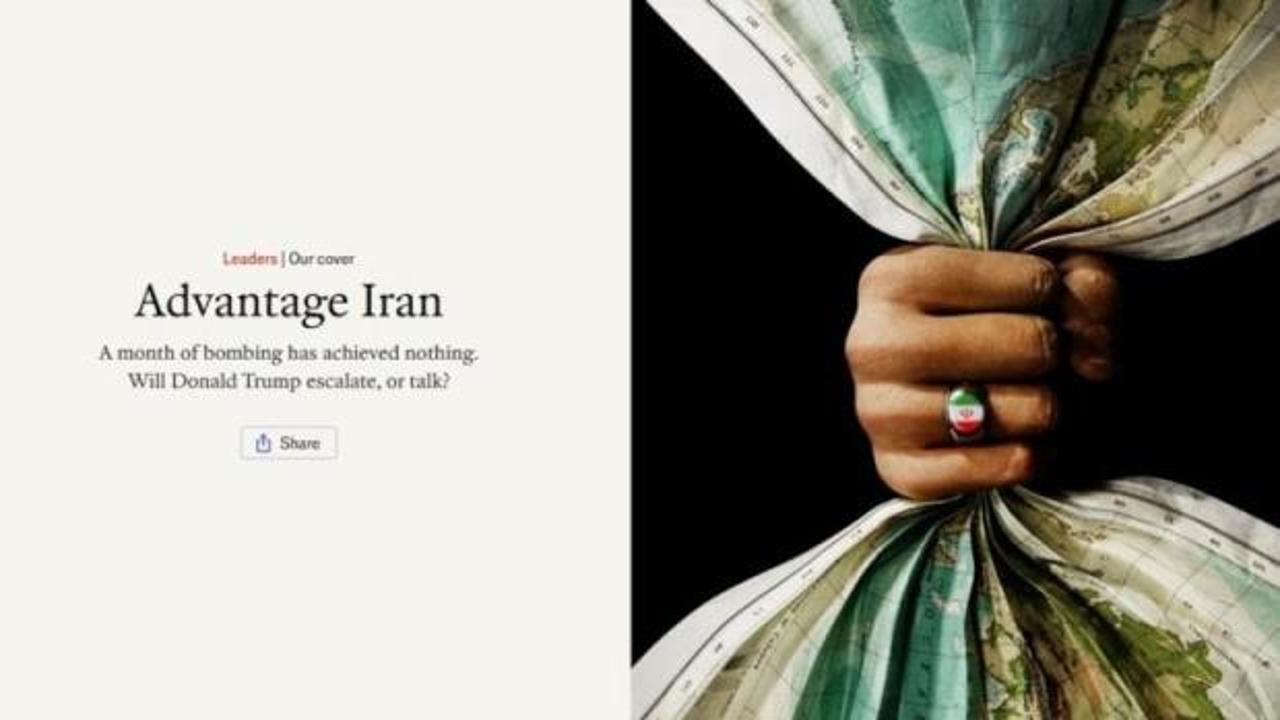 İngiliz dergisi The Economist&rsquo;ten Trump'ı kızdıracak İran kapağı