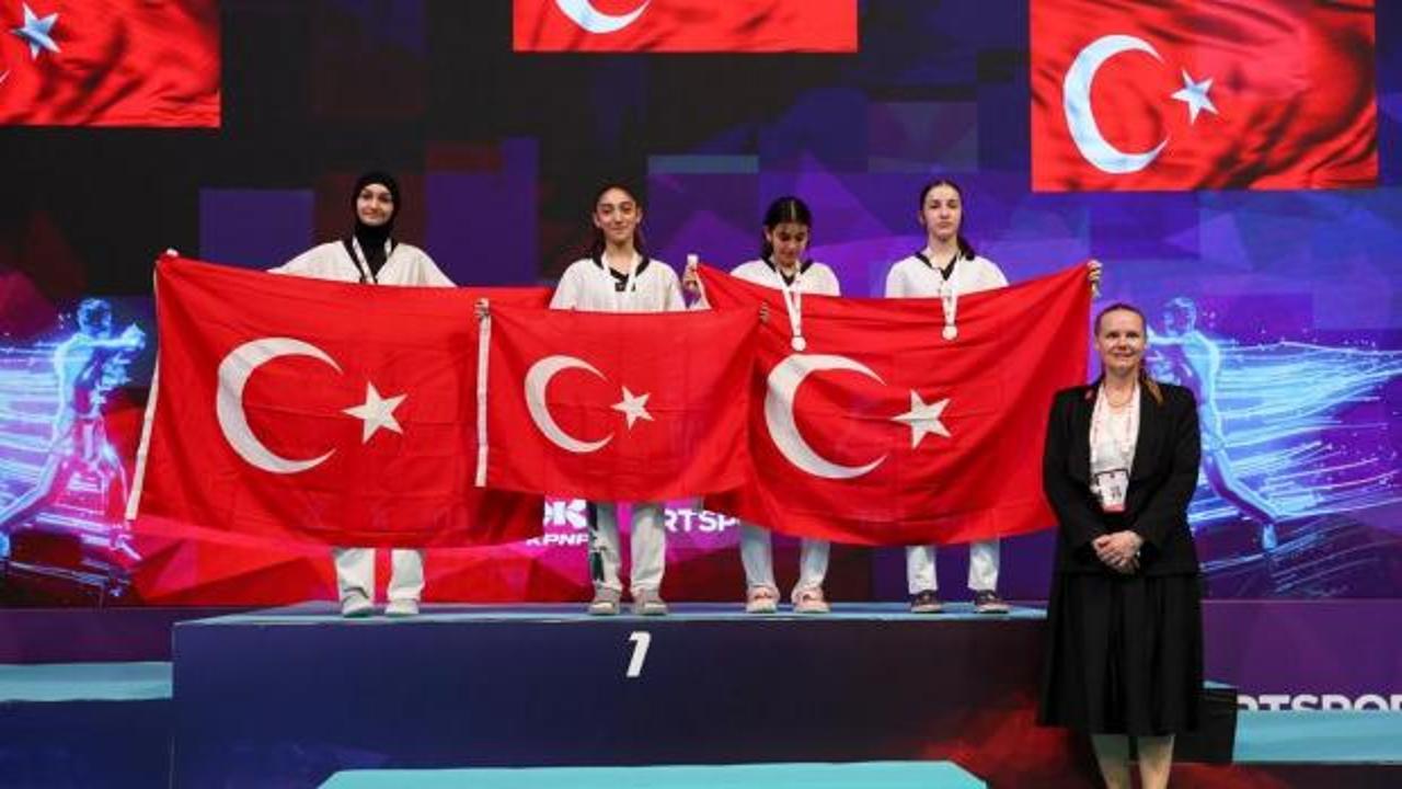 Türk sporculardan 3 günde 31 madalya!