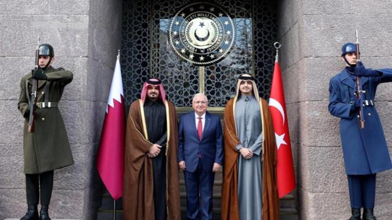 Türk ve Katar ordusundan kritik görüşme