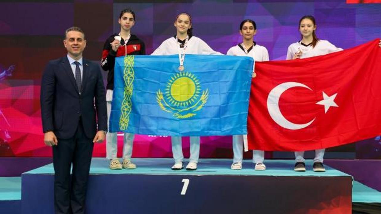 Turnuvaya Türk sporcular damga vurdu! 19 madalya birden