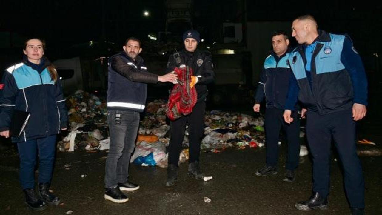 Yanlışlıkla çöpe atılan 1 milyon 200 bin TL’lik altın dolu paket için nefes kesen arama