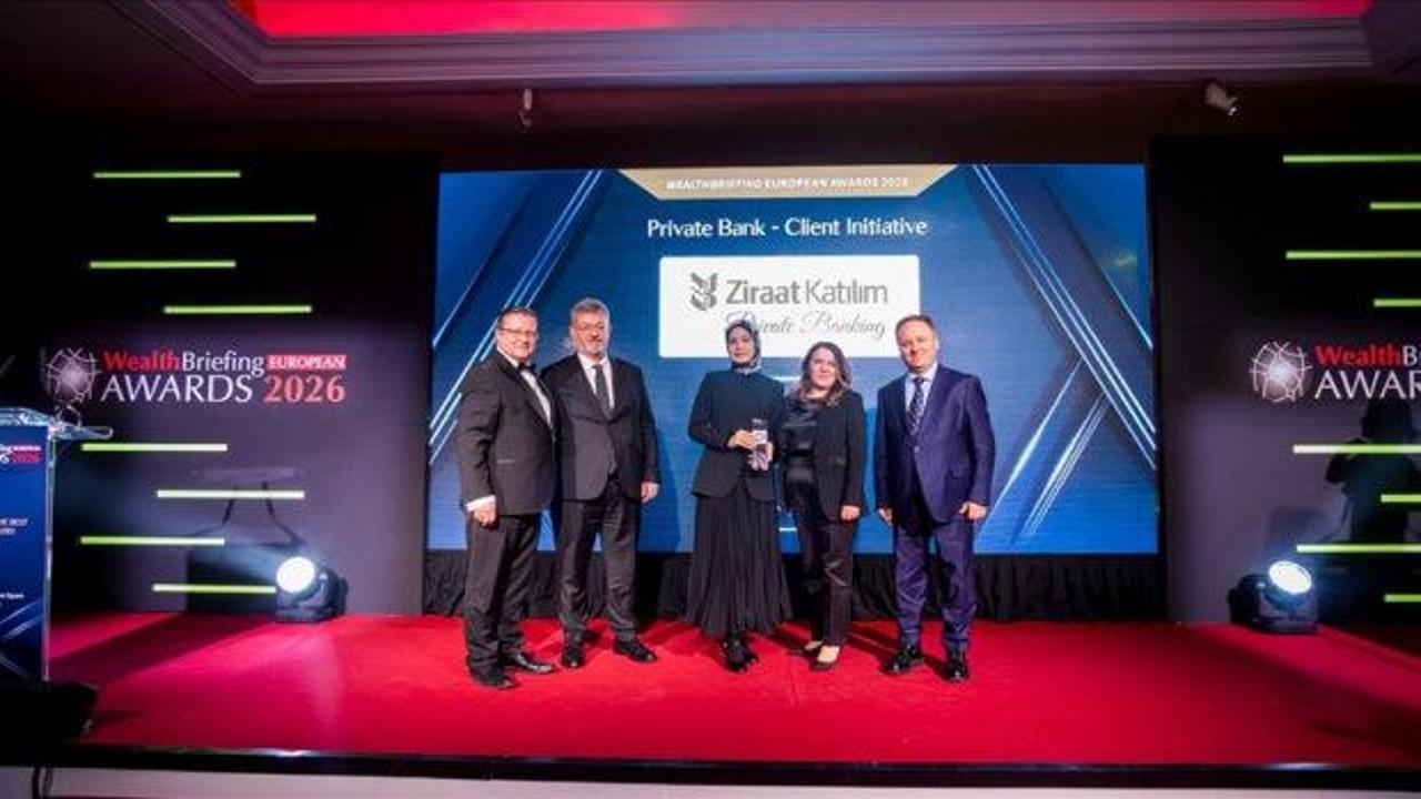 Ziraat Katılım'a Londra'dan "özel bankacılık" ödülü