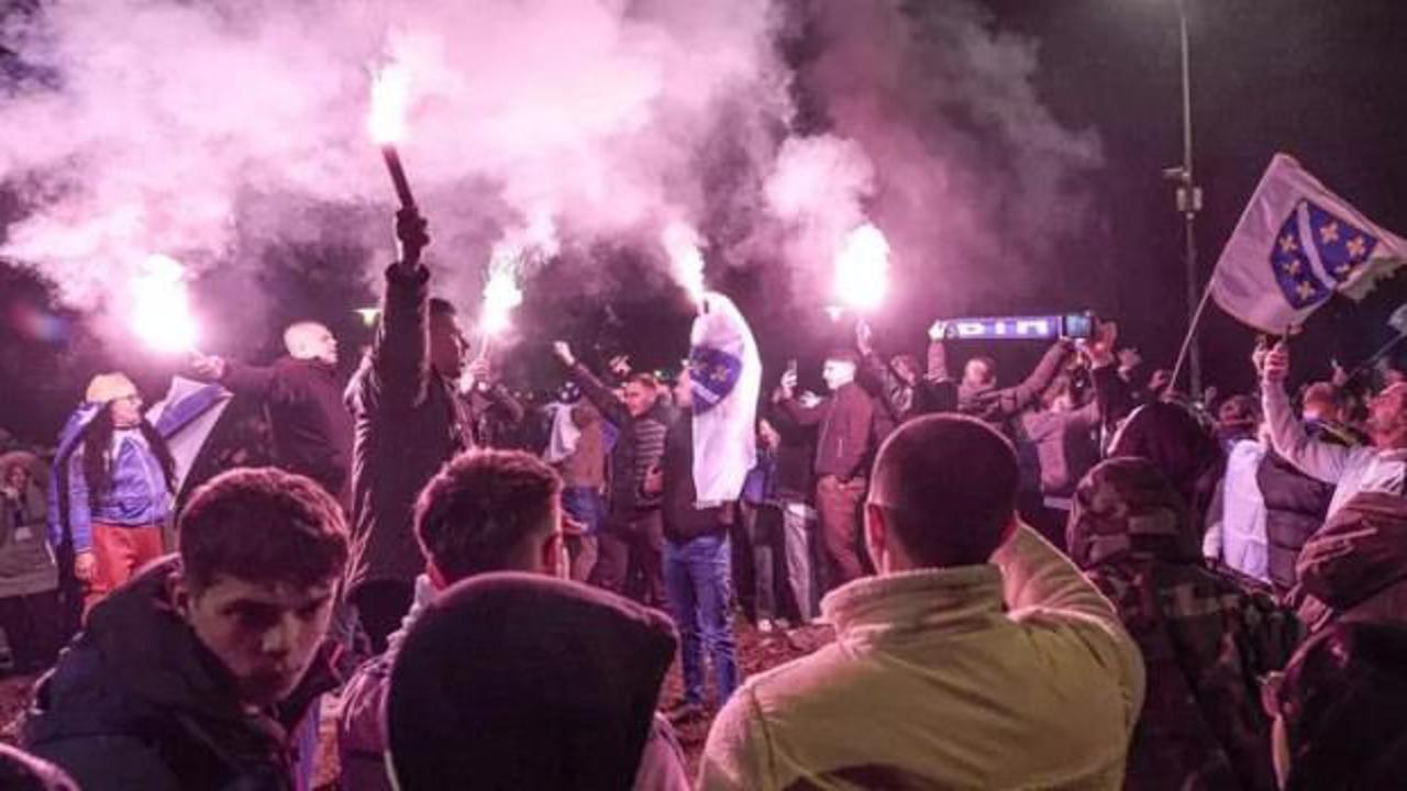 12 yıl sonra gelen Dünya Kupası coşkusu! Saraybosna sokağa döküldü