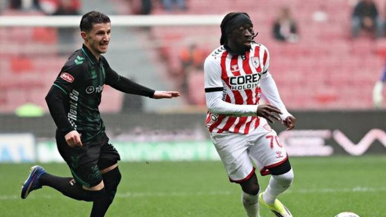 90+3'te penaltı kaçtı! Samsunspor 4 gollü maçta Konyaspor'a diş geçiremedi