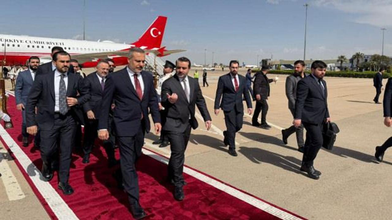 Bakan Fidan Suriye'de: Şara ve Zelenski ile görüşecek