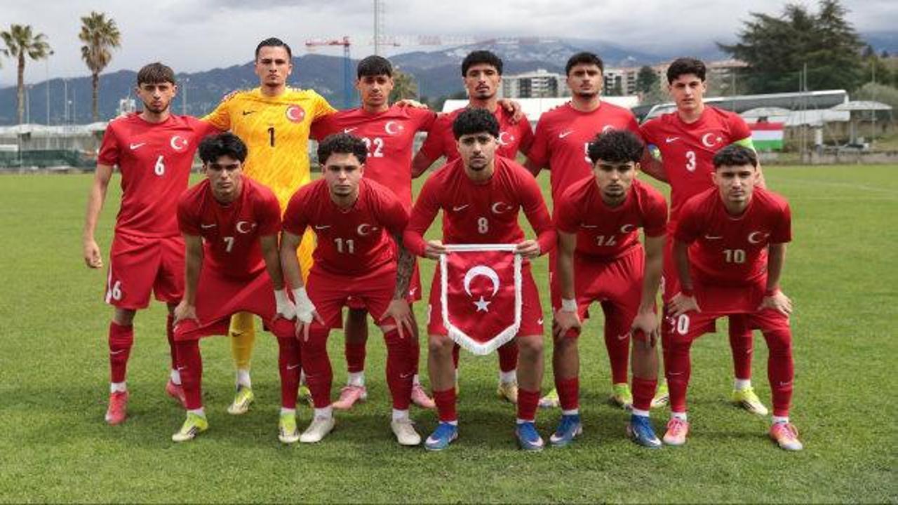 Beraberlik yetmedi! Milli Takım finalleri kıl payı ka&ccedil;ırdı