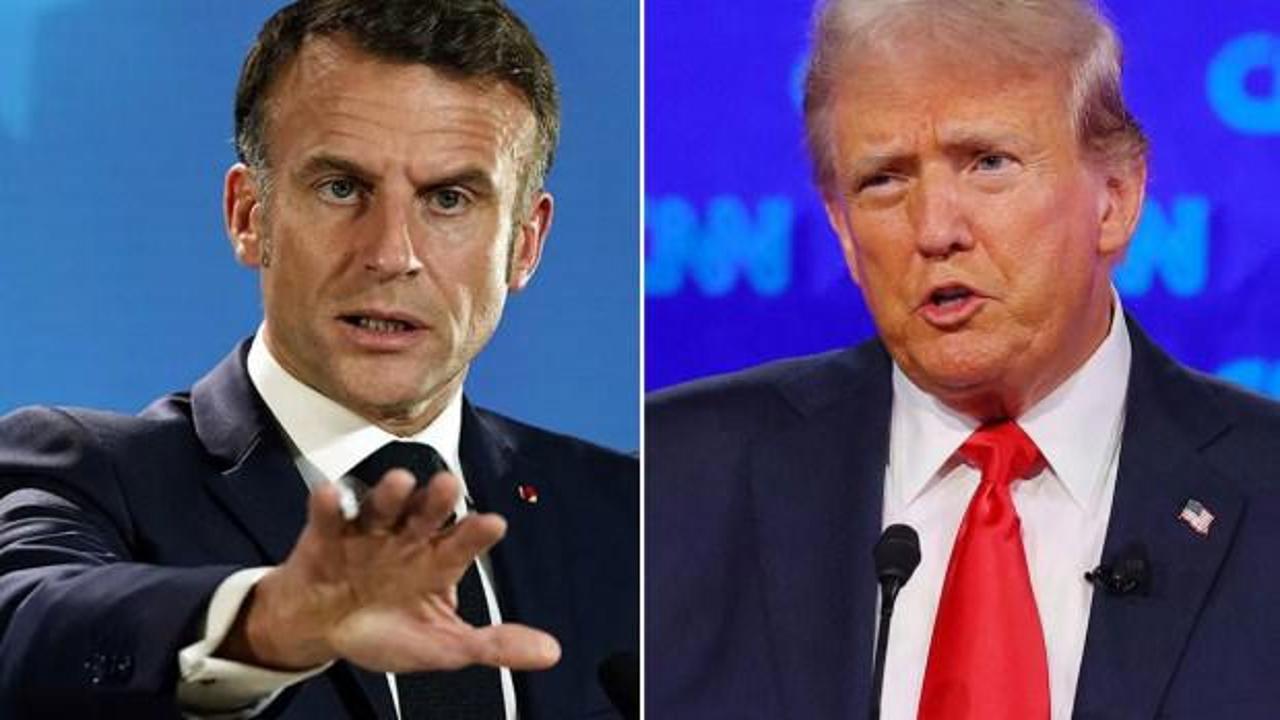 Trump Macron'u eşi üzerinden vurmuştu: Fransız liderden sert cevap!