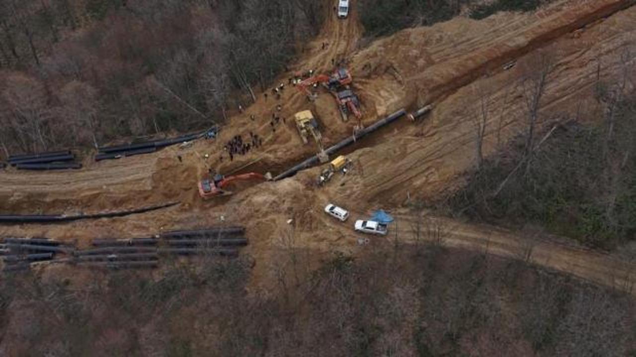 Düzce'de doğal gaz çalışması sırasında heyelan: 1 ölü, 1 yaralı