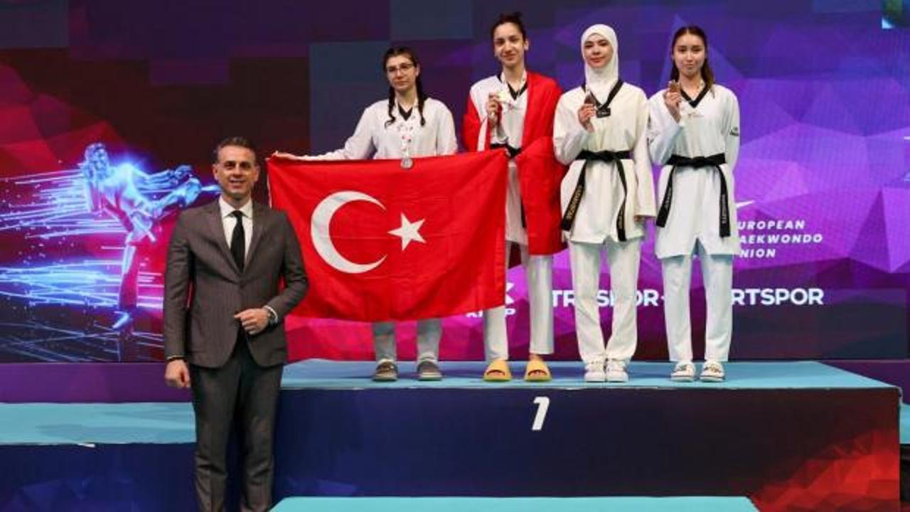 Milli taekwondoculardan 5 madalya birden